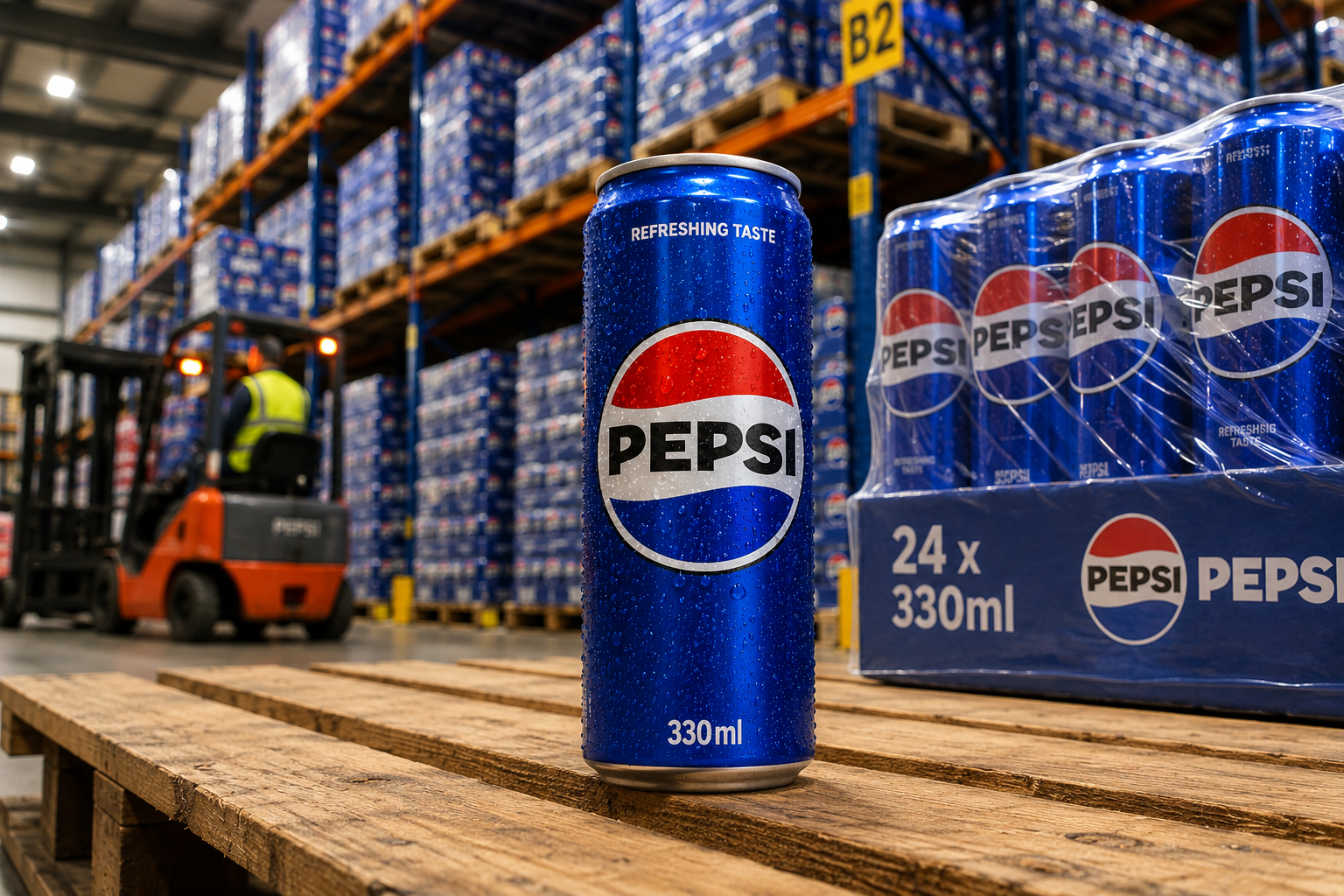 Wholesale Pepsi cans